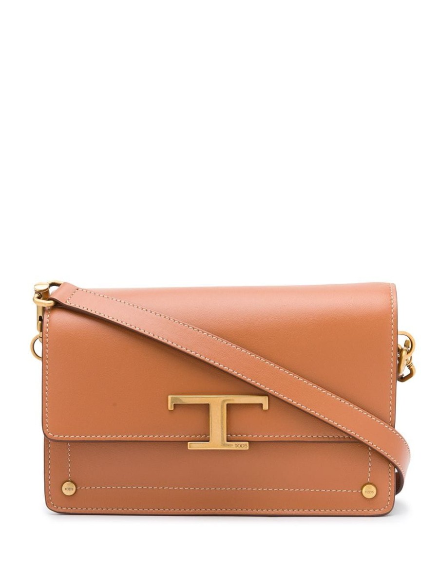 Donna TOD'S Borse A Mano | Mini T Logo Satchel