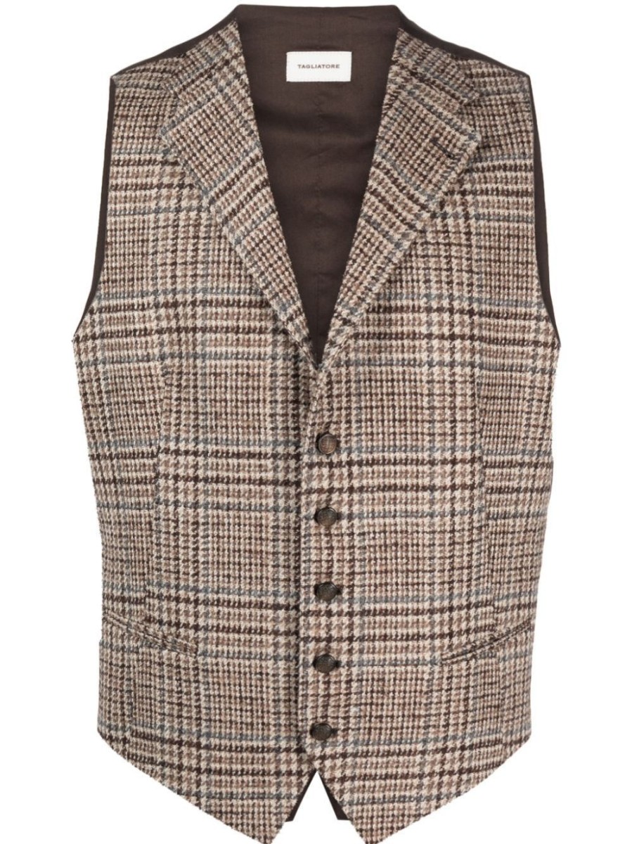 Uomo TAGLIATORE Gilet | Gilet Monopetto