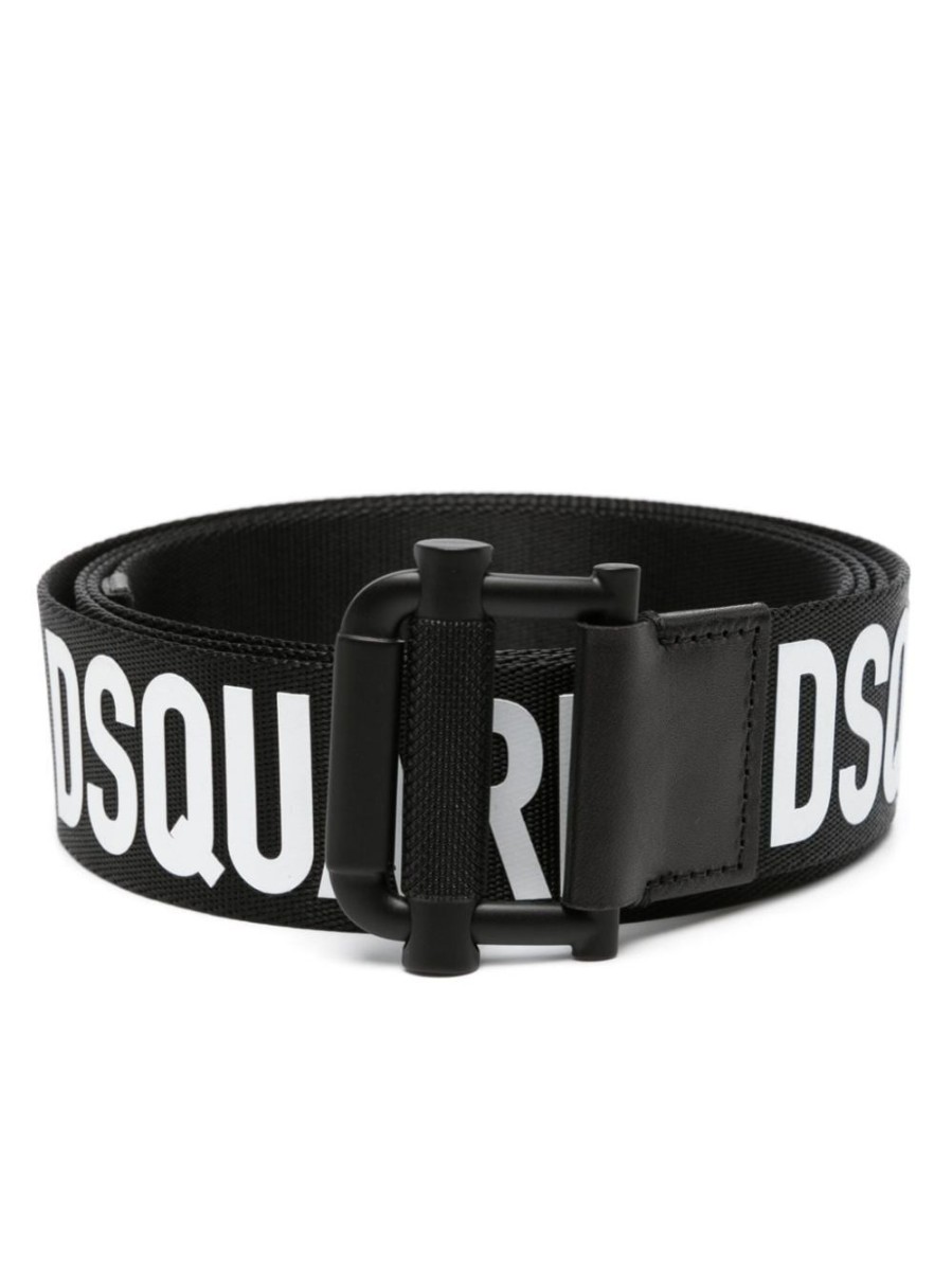 Uomo DSQUARED2 Cinture | Cintura Con Anello A D