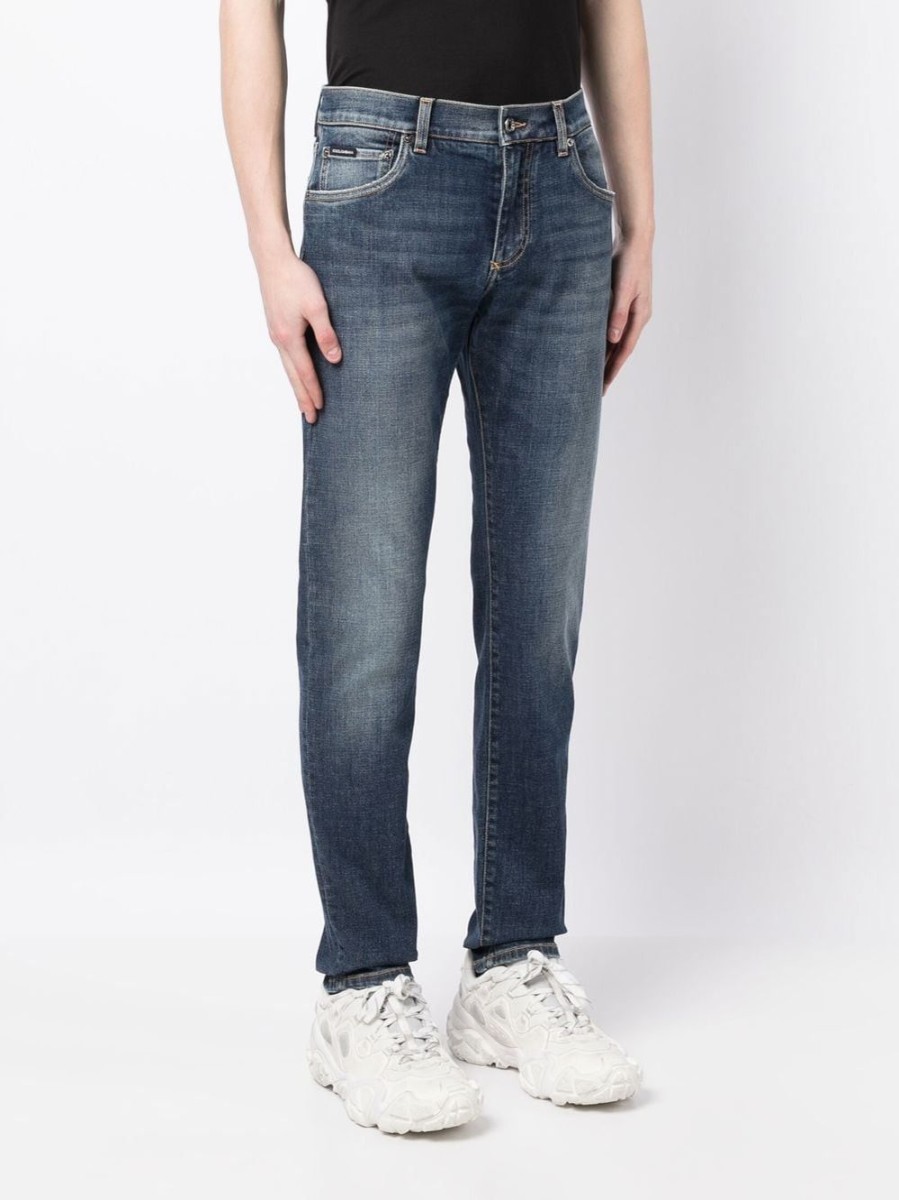 Uomo DOLCE&GABBANA Jeans | Jeans Slim Fit Dg Essentials