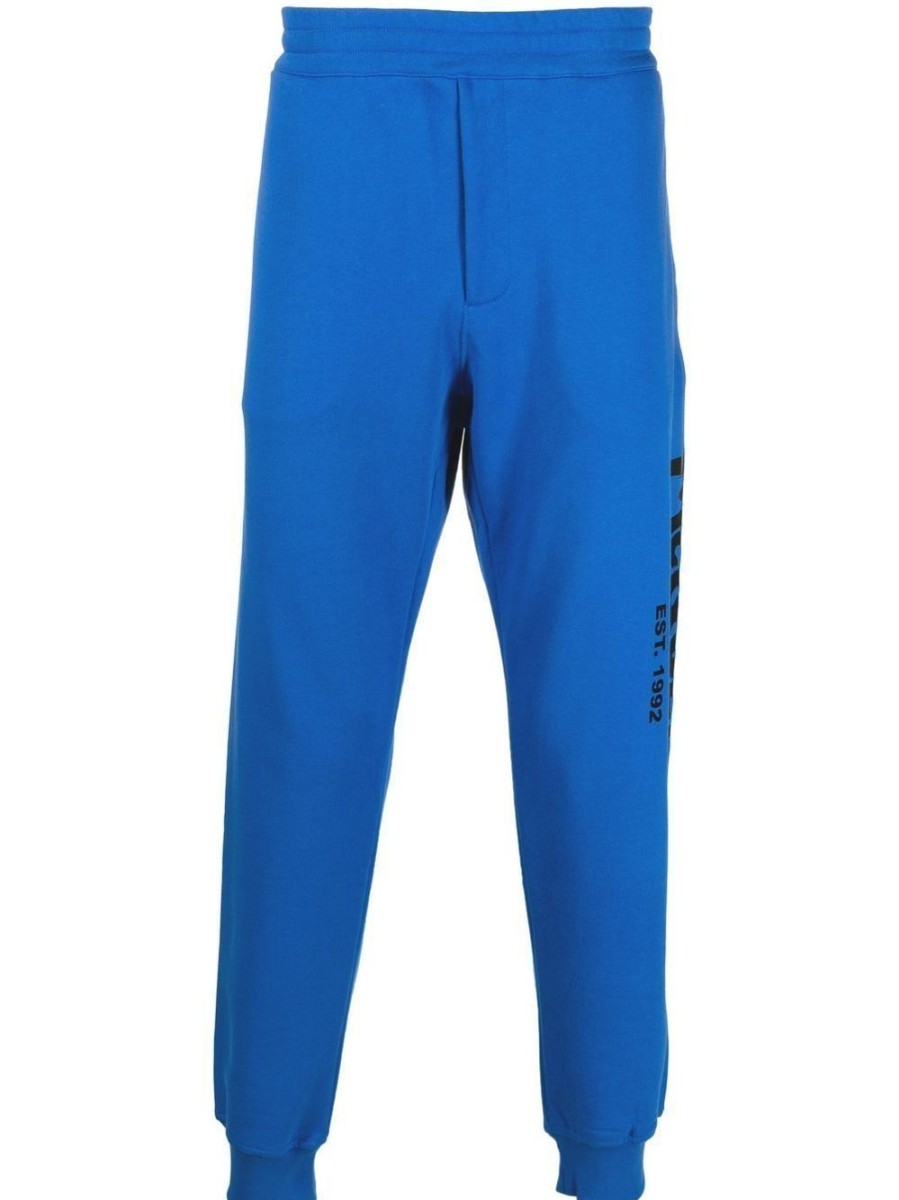 Uomo ALEXANDER MCQUEEN Pantaloni | Alexander Mcqueen - Pantaloni Sportivi Logati