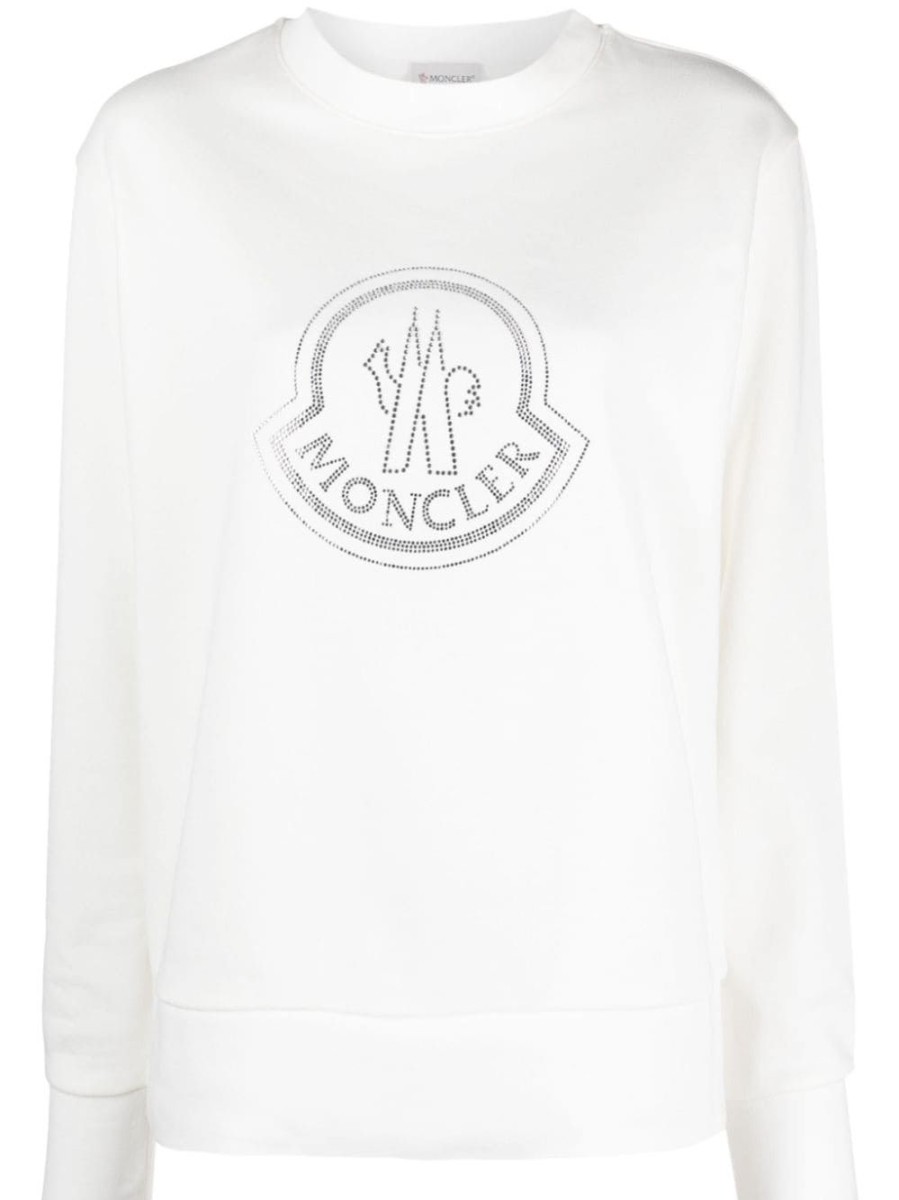 Donna MONCLER Felpe | T-Shirt A Maniche Lunghe