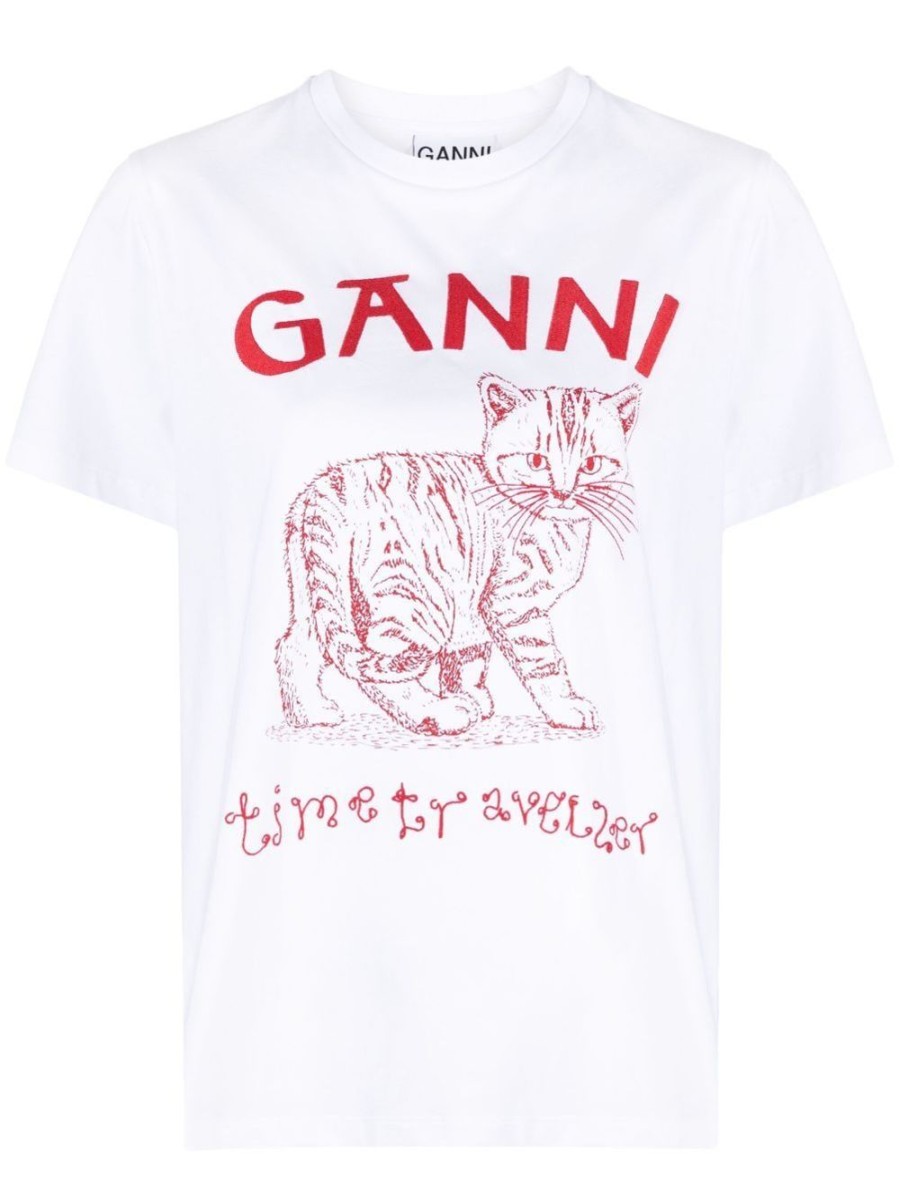 Donna GANNI T-Shirt | T-Shirt