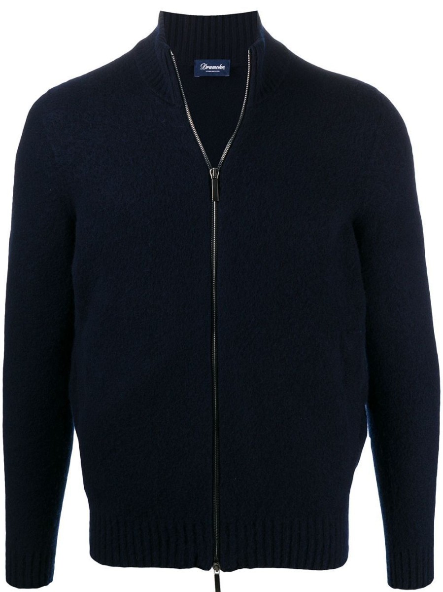 Uomo DRUMOHR Cardigan | Cardigan Con Zip