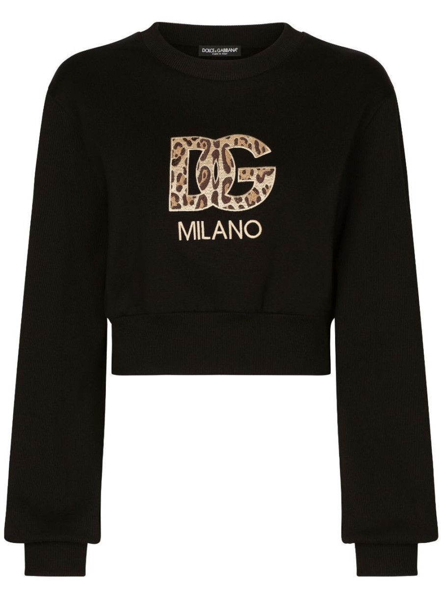 Donna DOLCE&GABBANA Felpe | Felpa Cropped