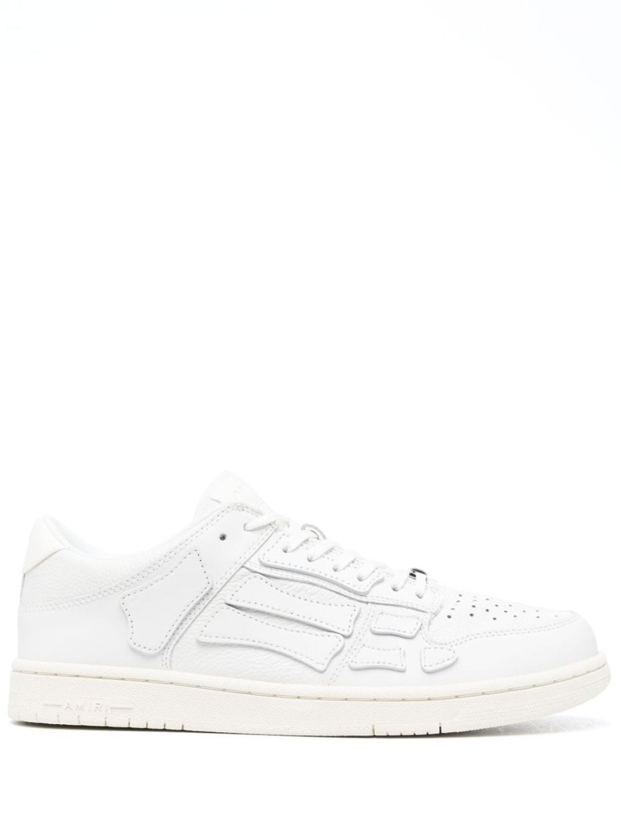 Uomo AMIRI Sneakers | Sneakers Basse In Pelle Skel-Top