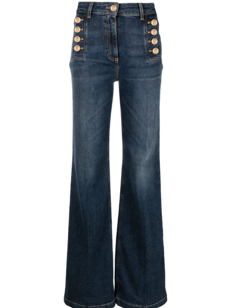 Donna ELISABETTA FRANCHI Pantaloni | Jeans Palazzo