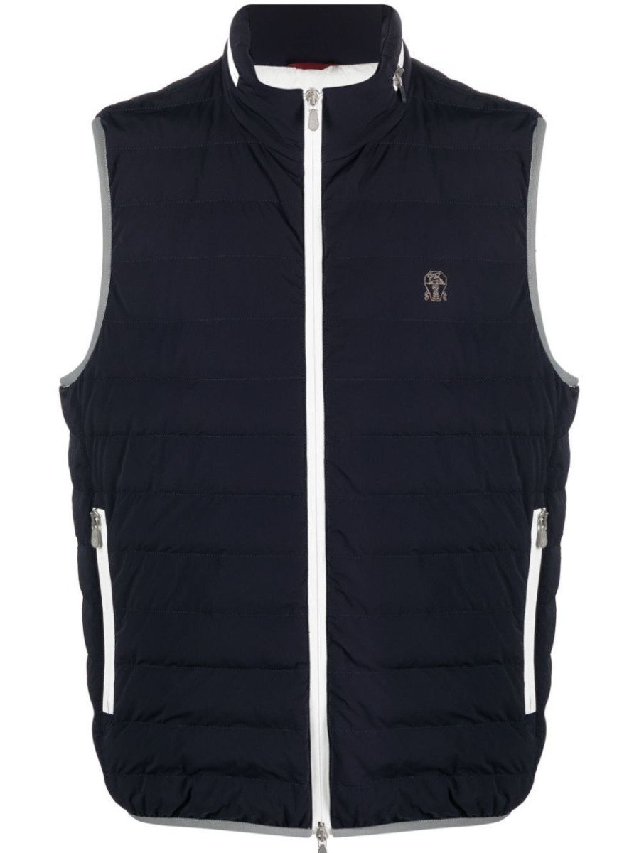 Uomo BRUNELLO CUCINELLI Capispalla | Gilet Imbottito