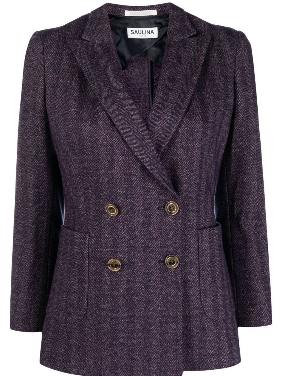 Donna SAULINA Blazer | Giacca Doppiopetto