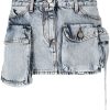 Donna THE ATTICO Gonne | Fay Denim Miniskirt