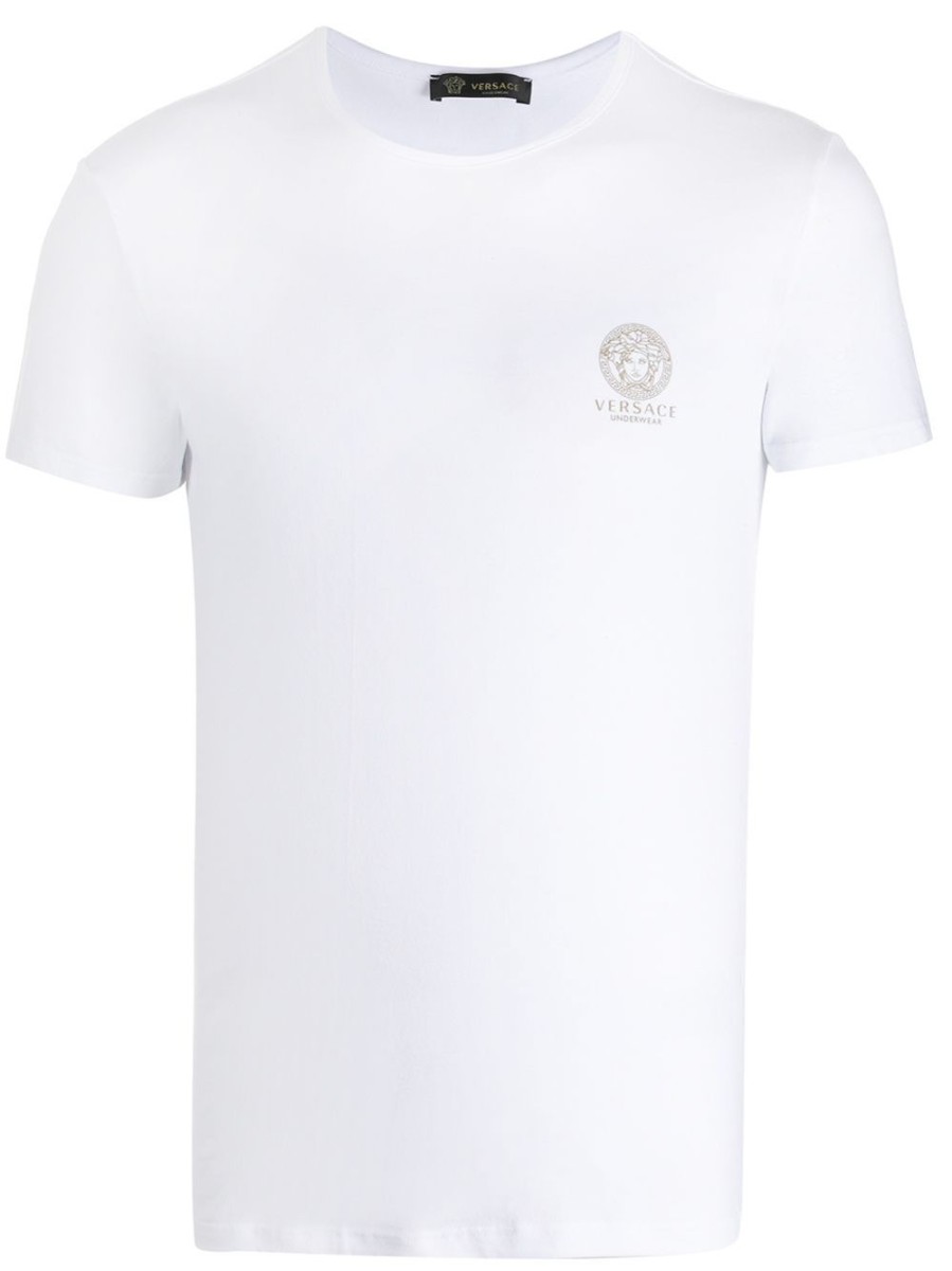 Uomo VERSACE Intimo | T-Shirt Con Logo Medusa