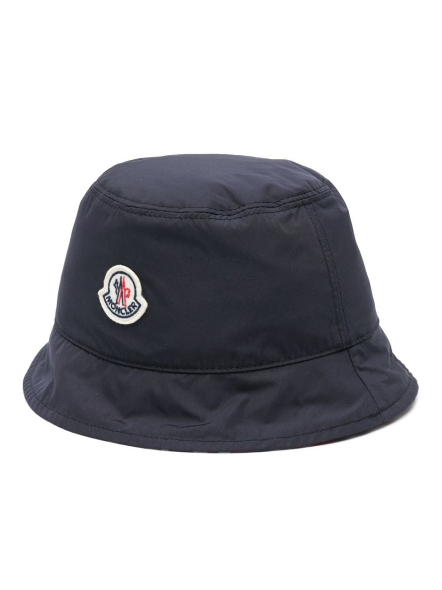 Uomo MONCLER Cappelli | Cappello A Secchiello