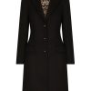 Donna DOLCE&GABBANA Capispalla | Cappotto Monopetto Con Bottoni