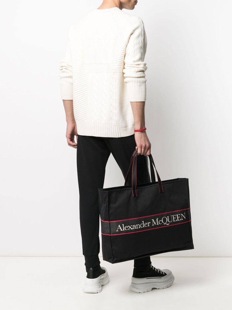 Uomo ALEXANDER MCQUEEN Tote Bags | Borsa