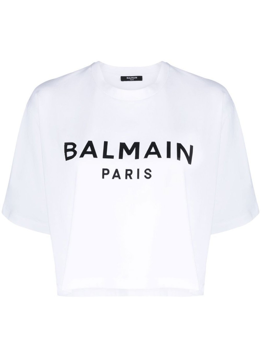 Donna BALMAIN T-Shirt | T-Shirt Cropped