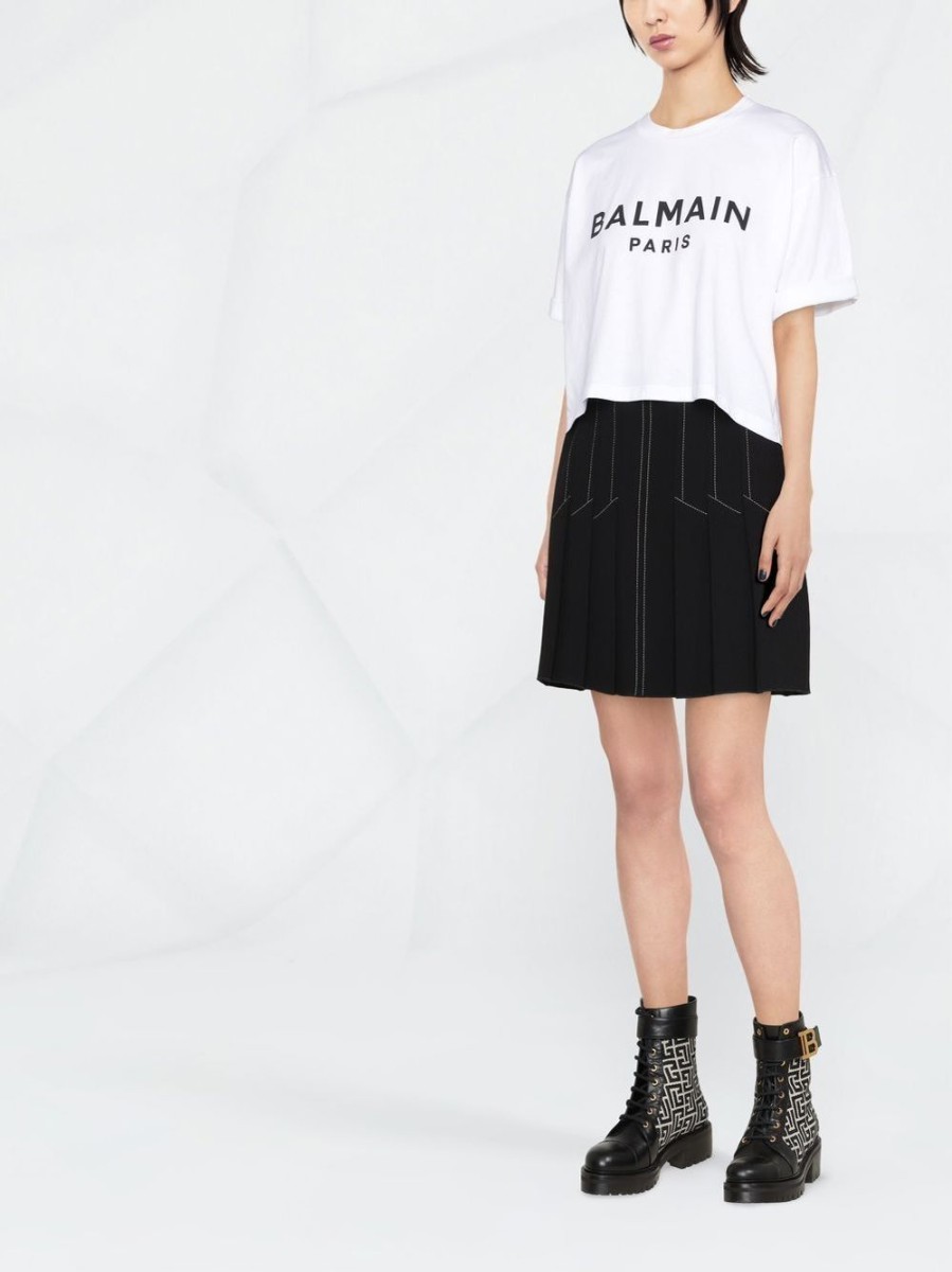 Donna BALMAIN T-Shirt | T-Shirt Cropped