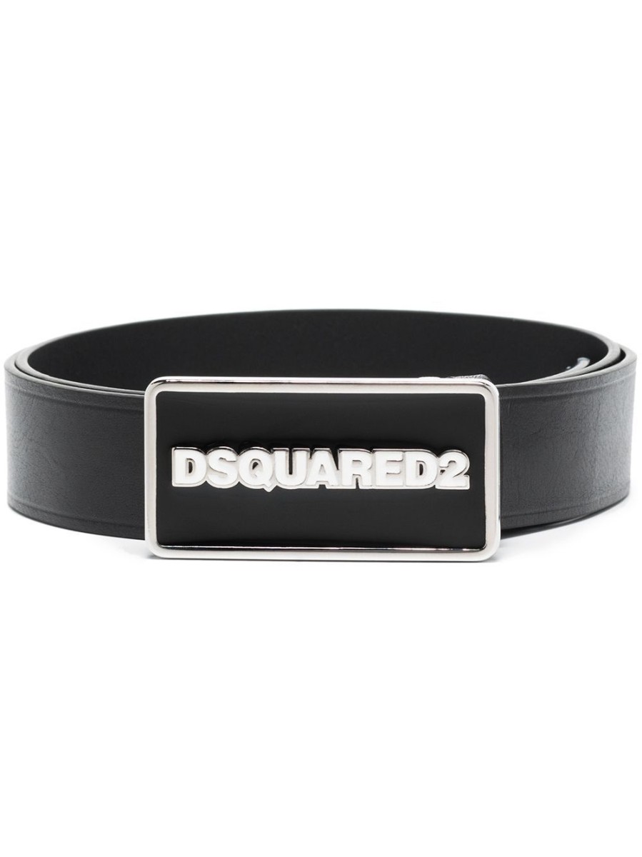 Uomo DSQUARED2 Cinture | Cintura Con Fibbia