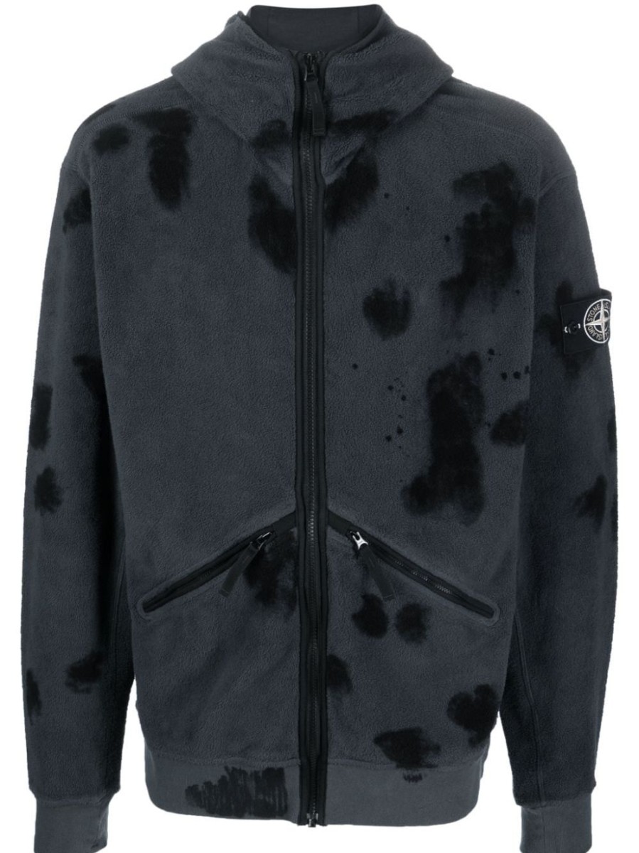 Uomo STONE ISLAND Felpe | Felpa Con Cappuccio