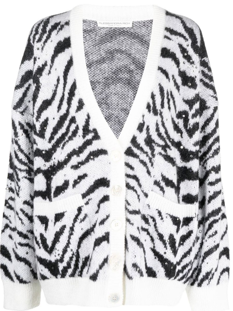 Donna ALESSANDRA RICH Cardigan | Cardigan Zebrato