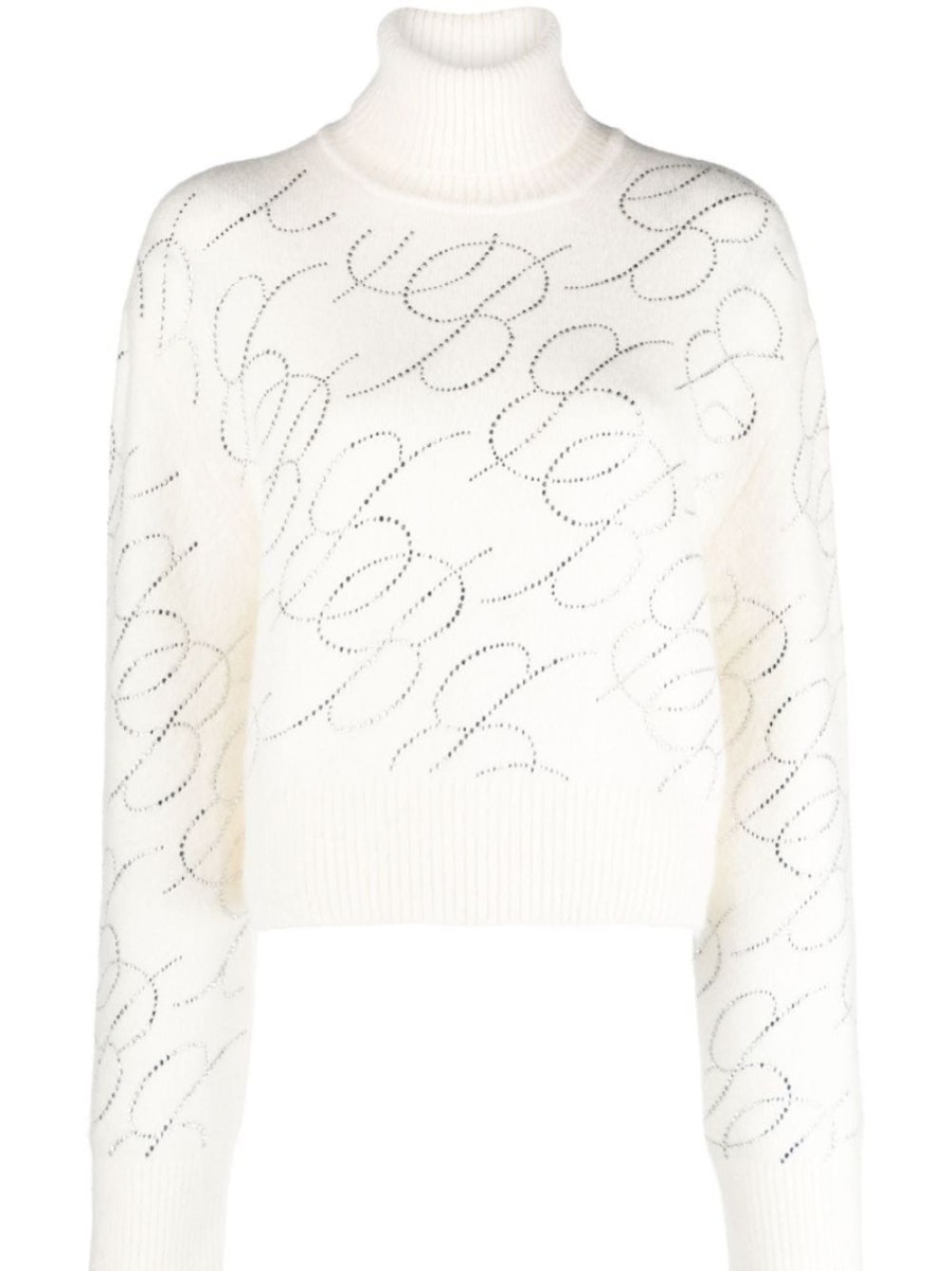 Donna BLUMARINE Maglieria | Maglione A Collo Alto