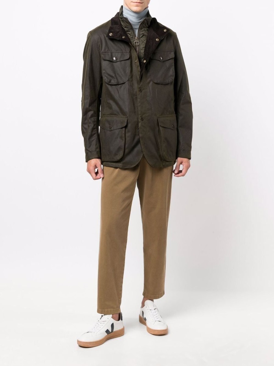 Uomo BARBOUR Capispalla | Giacca Cerata Ogston