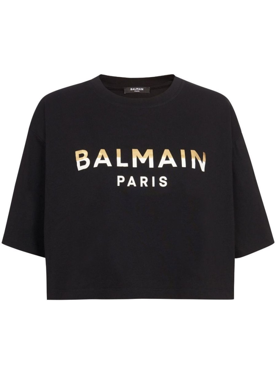 Donna BALMAIN T-Shirt | T-Shirt Cropped