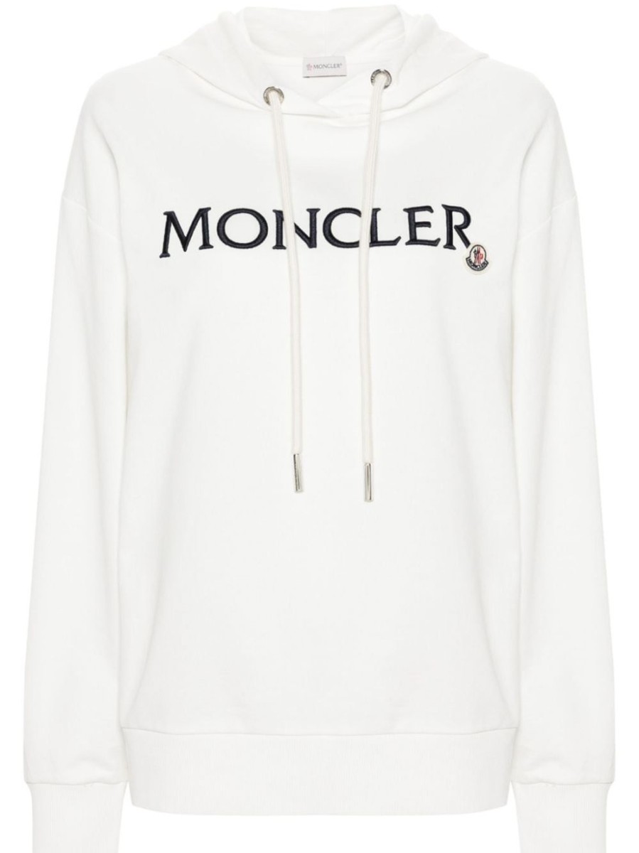 Donna MONCLER Felpe | Felpa Con Cappuccio