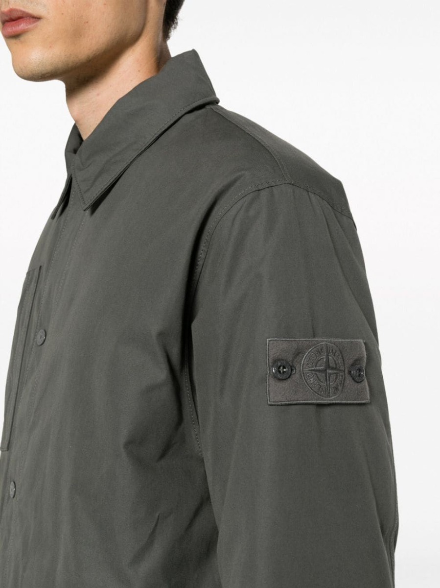 Uomo STONE ISLAND Capispalla | Giacca Ghost Compass-Patch