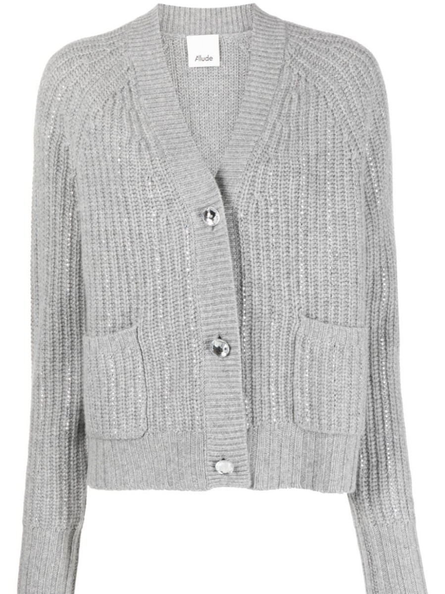 Donna ALLUDE Cardigan | Cardigan