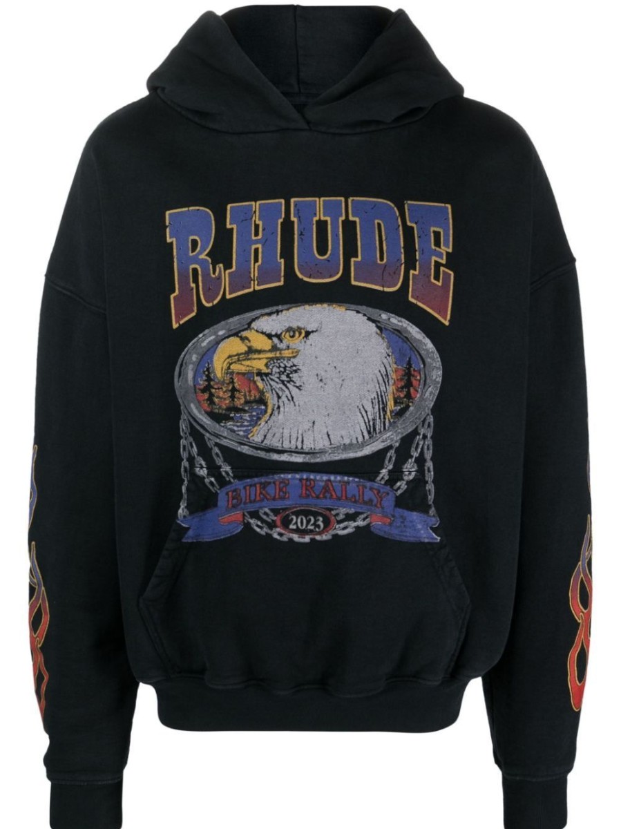 Uomo RHUDE Felpe | Felpa Con Cappuccio