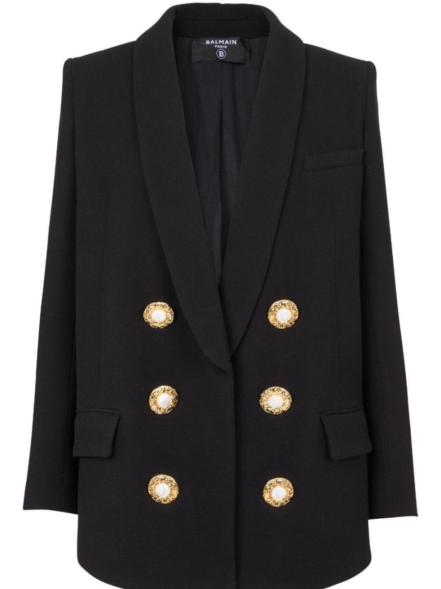 Donna BALMAIN Capispalla | Blazer Doppiopetto