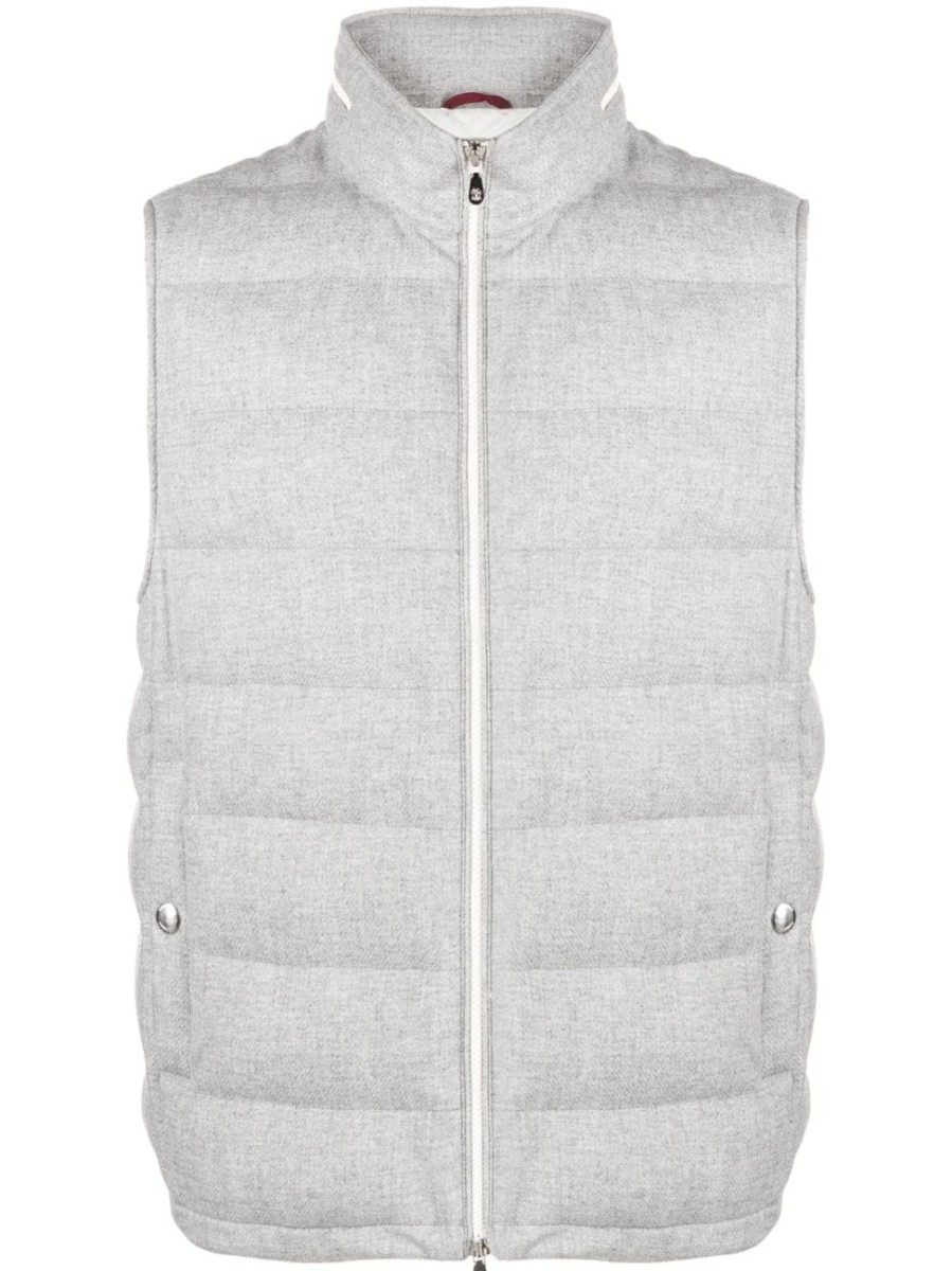 Uomo BRUNELLO CUCINELLI Capispalla | Gilet Imbottito