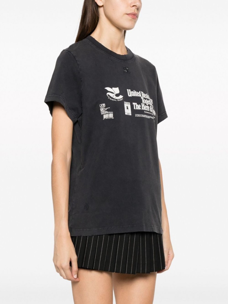 Donna COURREGES T-Shirt | T-Shirt