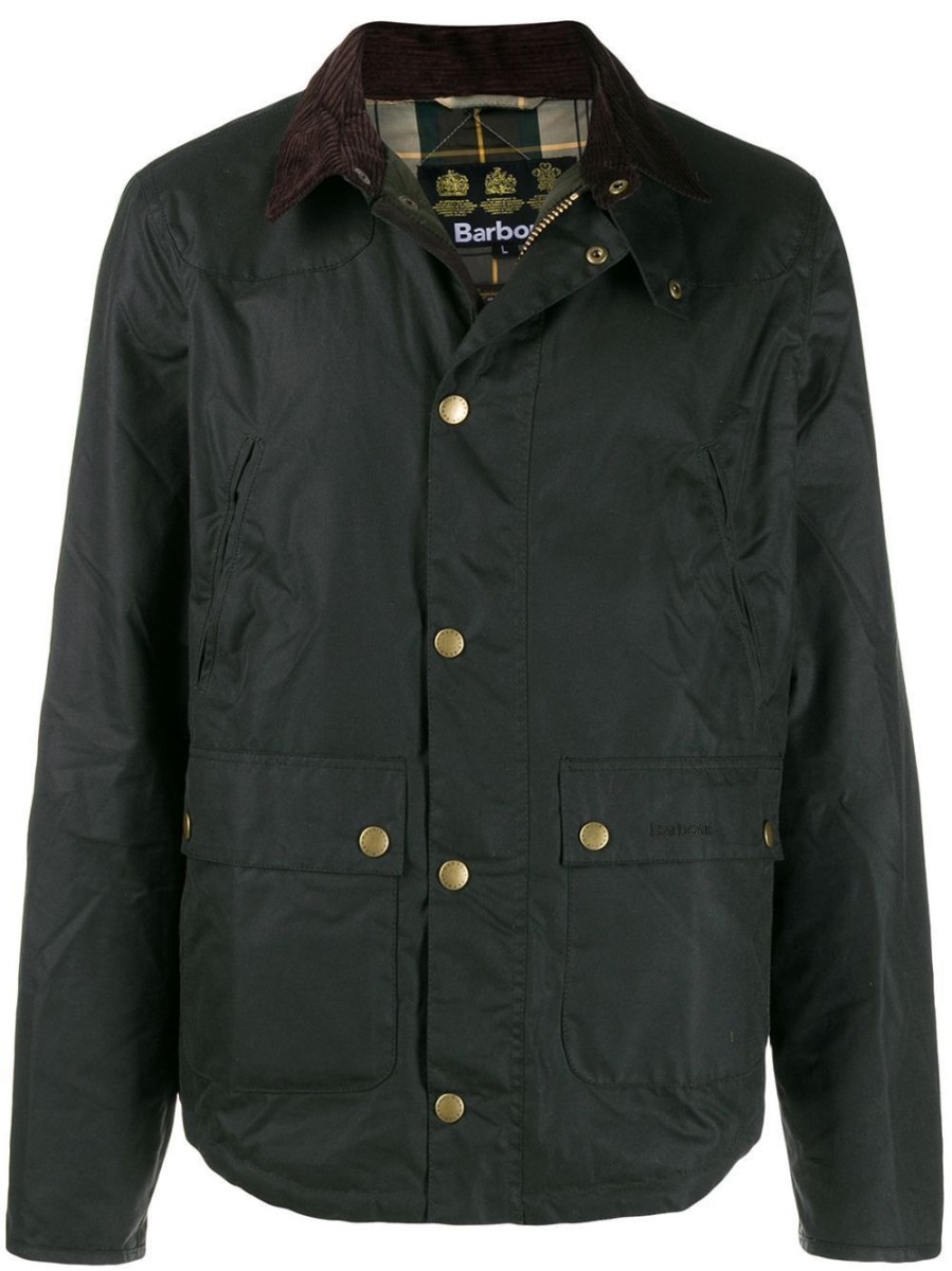 Uomo BARBOUR Capispalla | Giacca Cerata Reelin