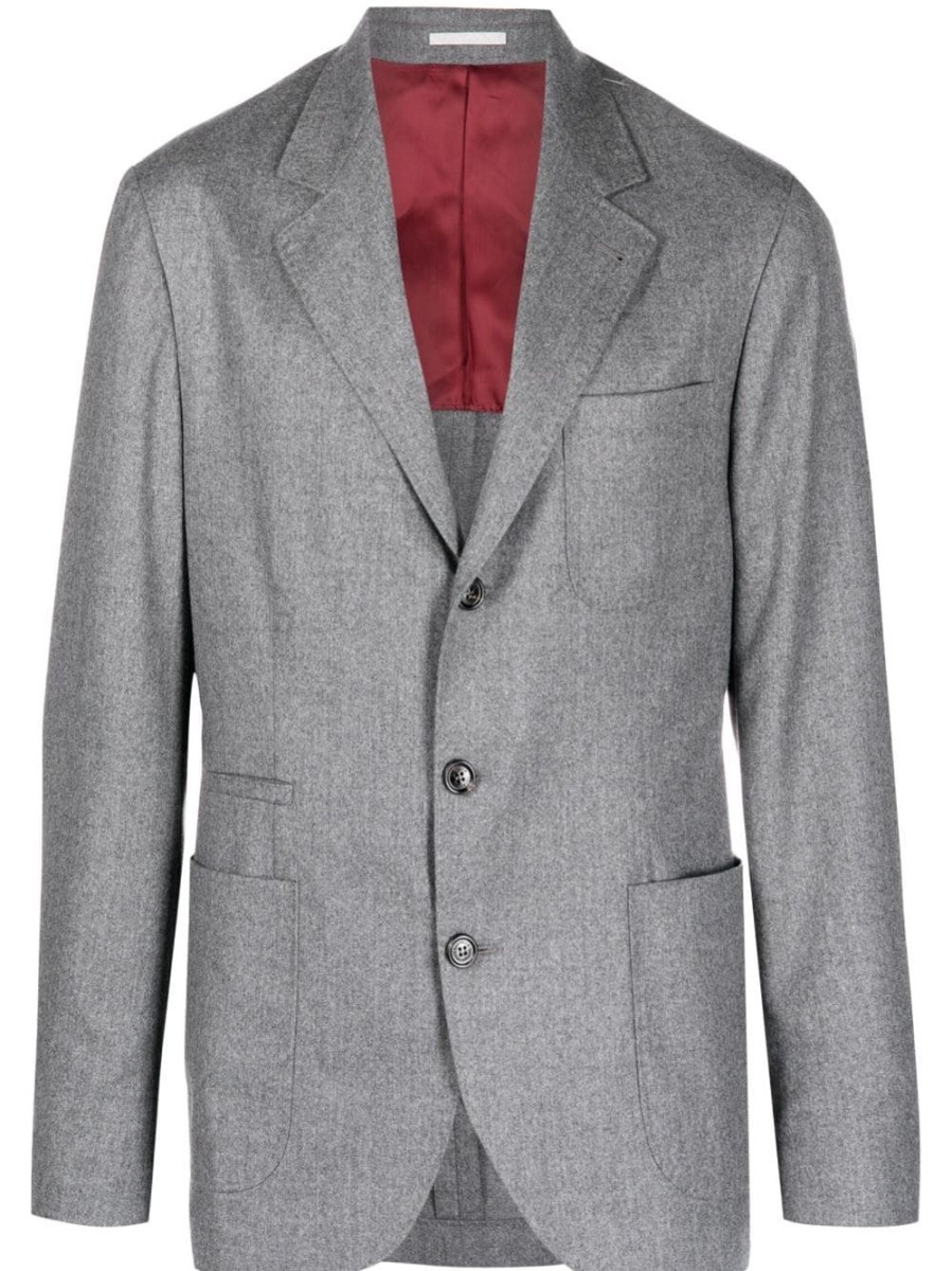 Uomo BRUNELLO CUCINELLI Blazer | Giacca Monopetto