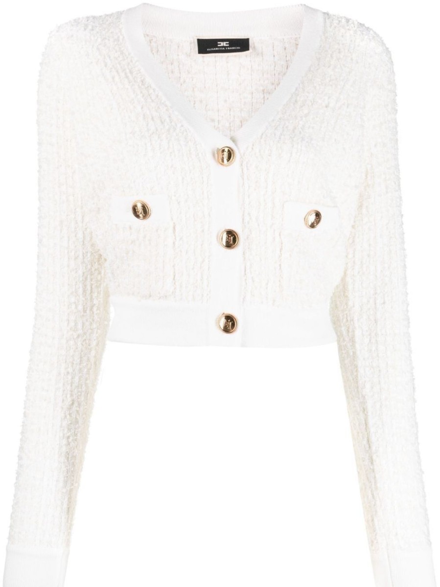 Donna ELISABETTA FRANCHI Cardigan | Cardigan In Tweed