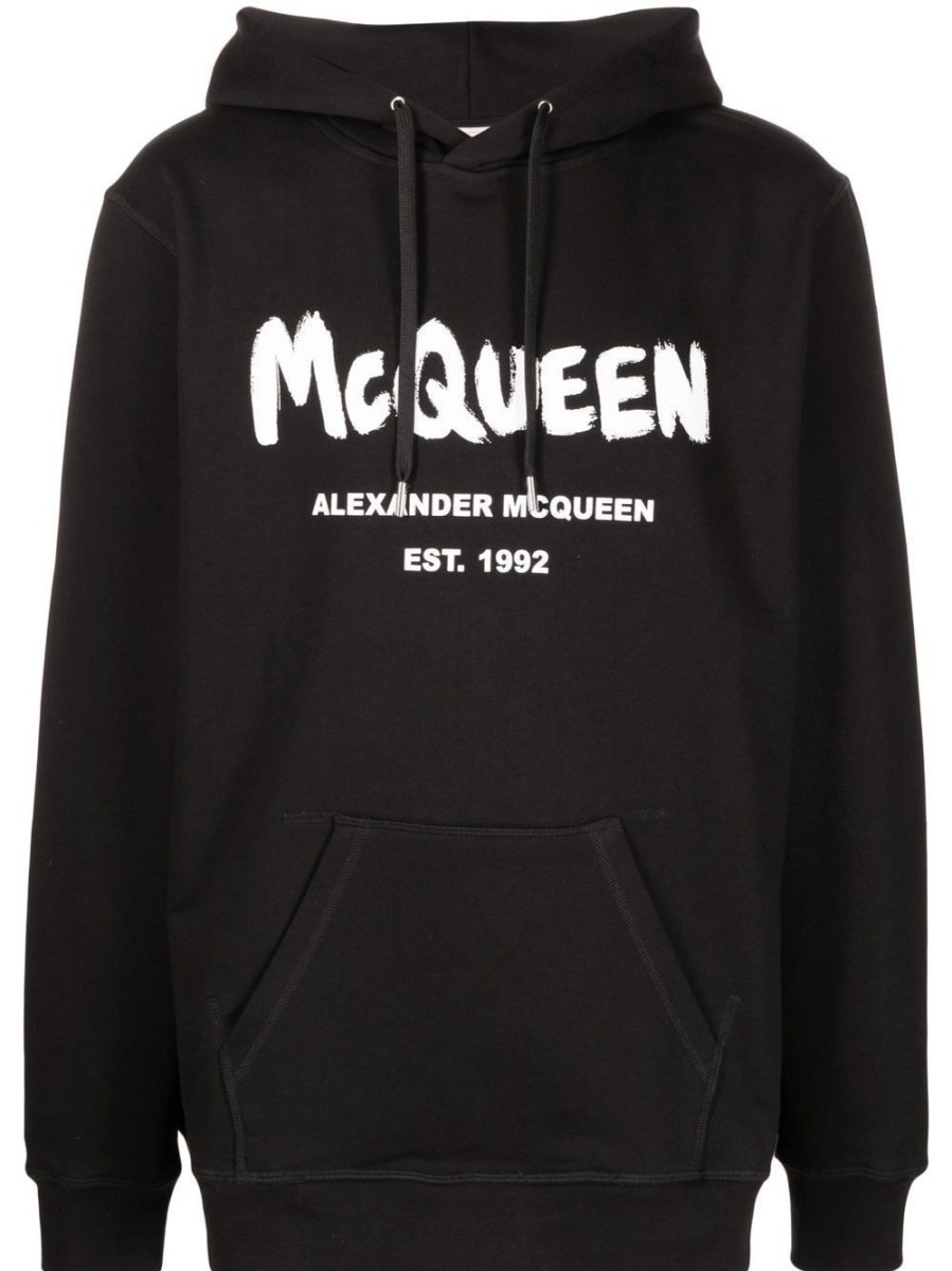 Uomo ALEXANDER MCQUEEN Felpe | Felpa Con Cappuccio