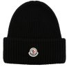 Uomo MONCLER Cappelli | Berretto A Coste