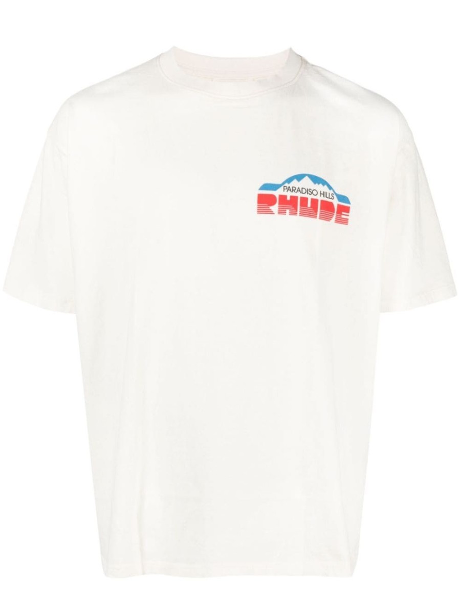 Uomo RHUDE T-Shirt | T-Shirt Paradiso Rally