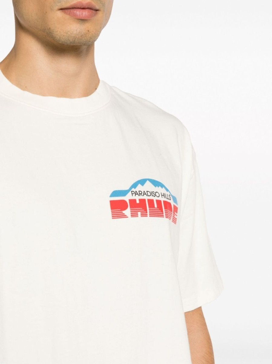 Uomo RHUDE T-Shirt | T-Shirt Paradiso Rally