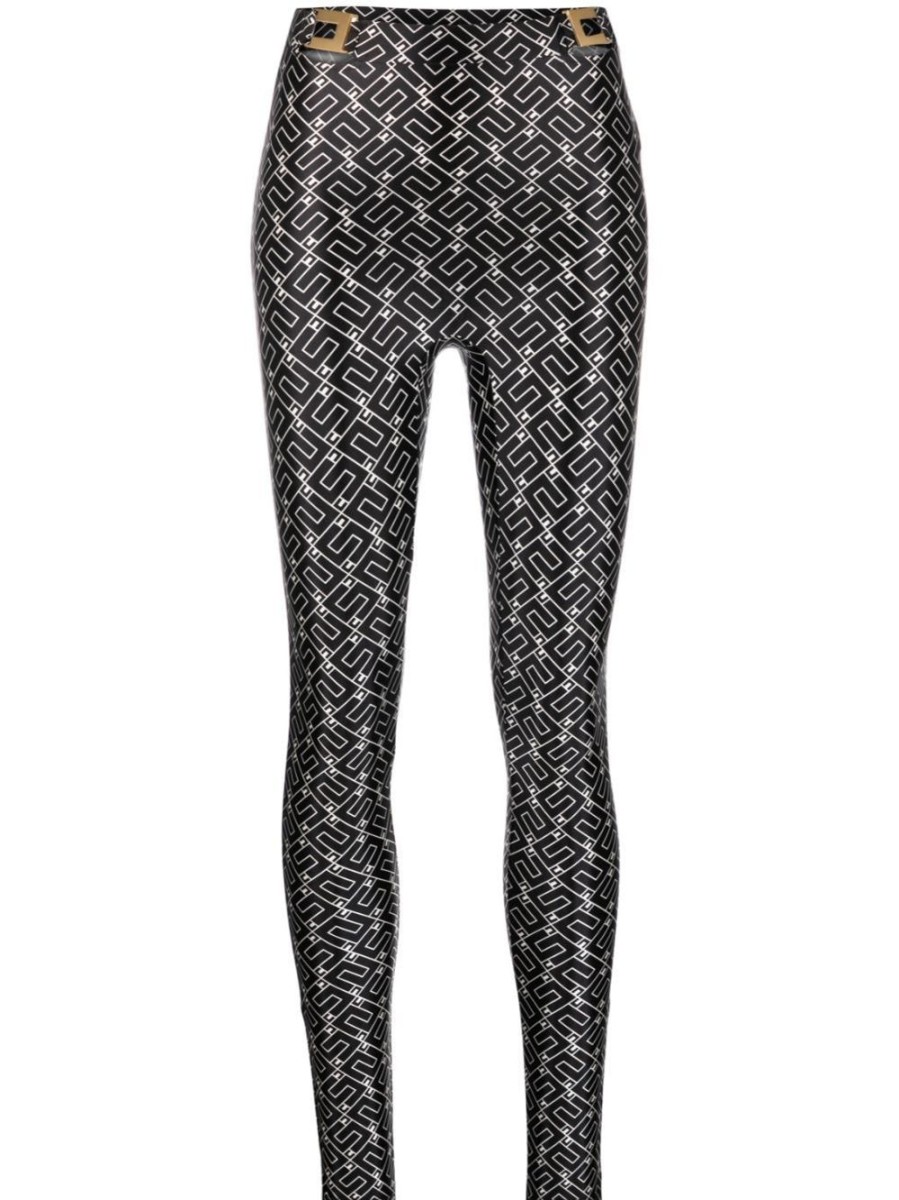 Donna ELISABETTA FRANCHI Pantaloni | Leggings Logati