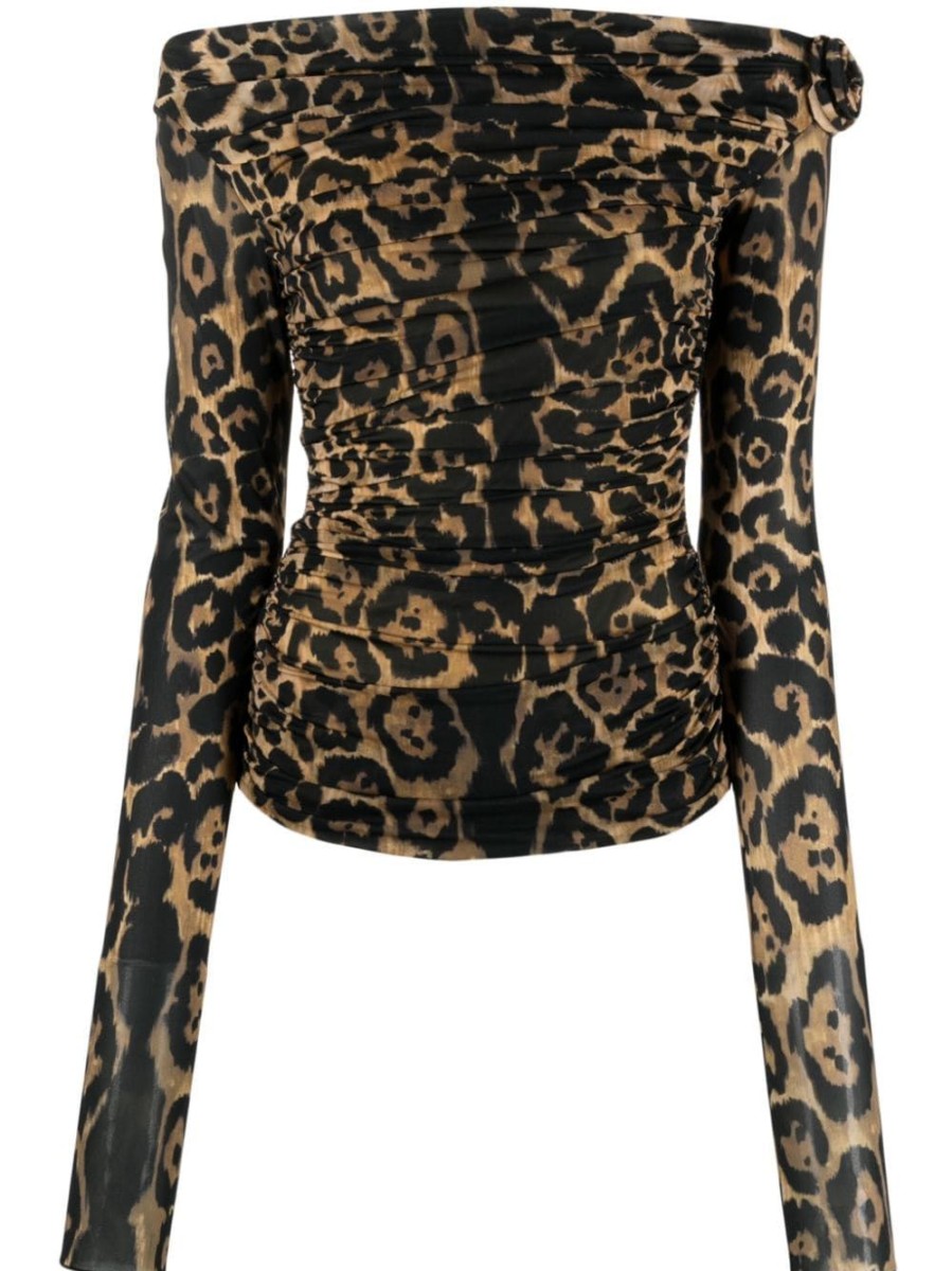 Donna BLUMARINE Top | Top Leopardato